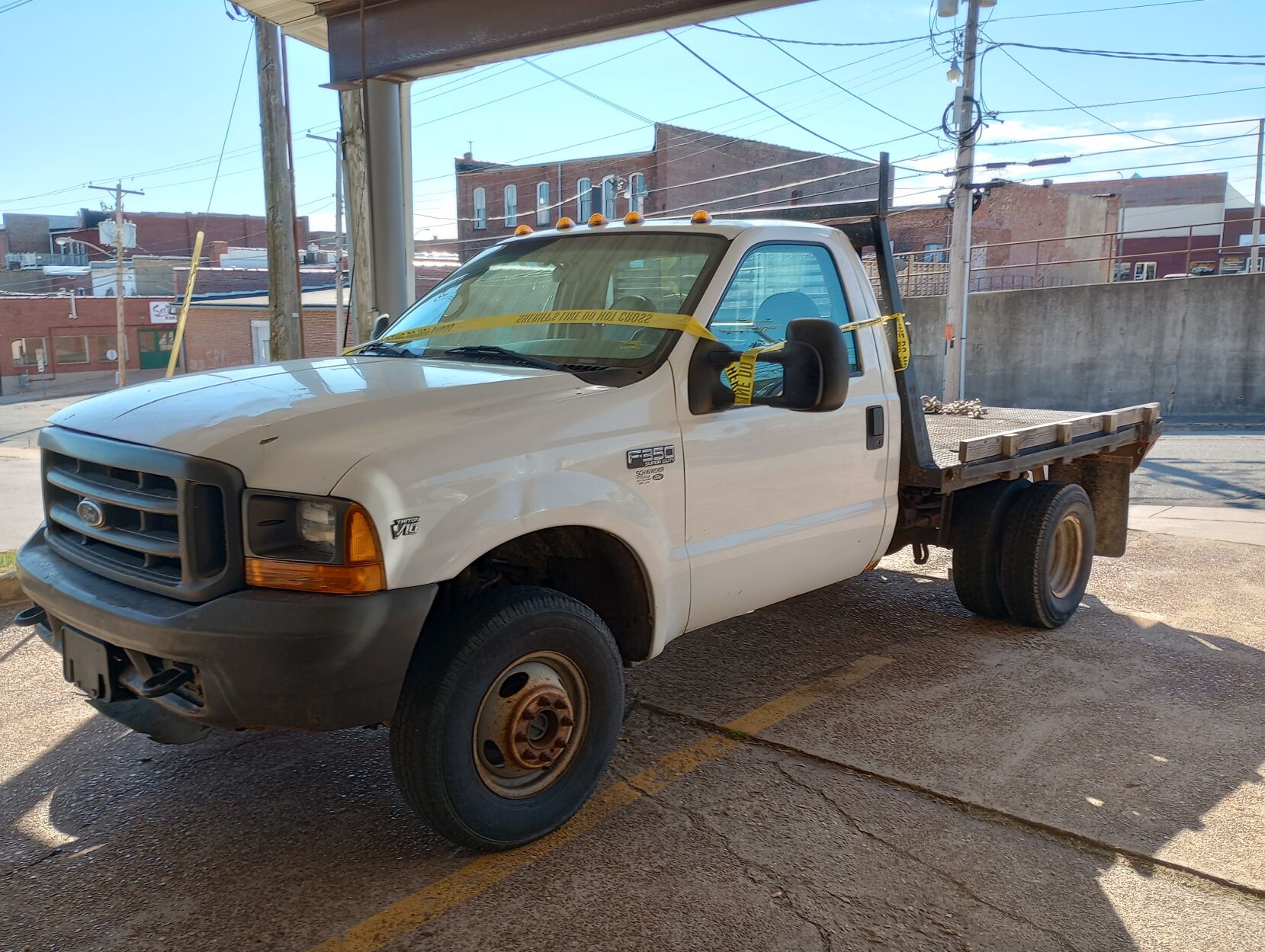 ATM robbery truck 1